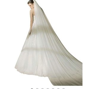 2 Tiered Cathedral Bridal Veil
